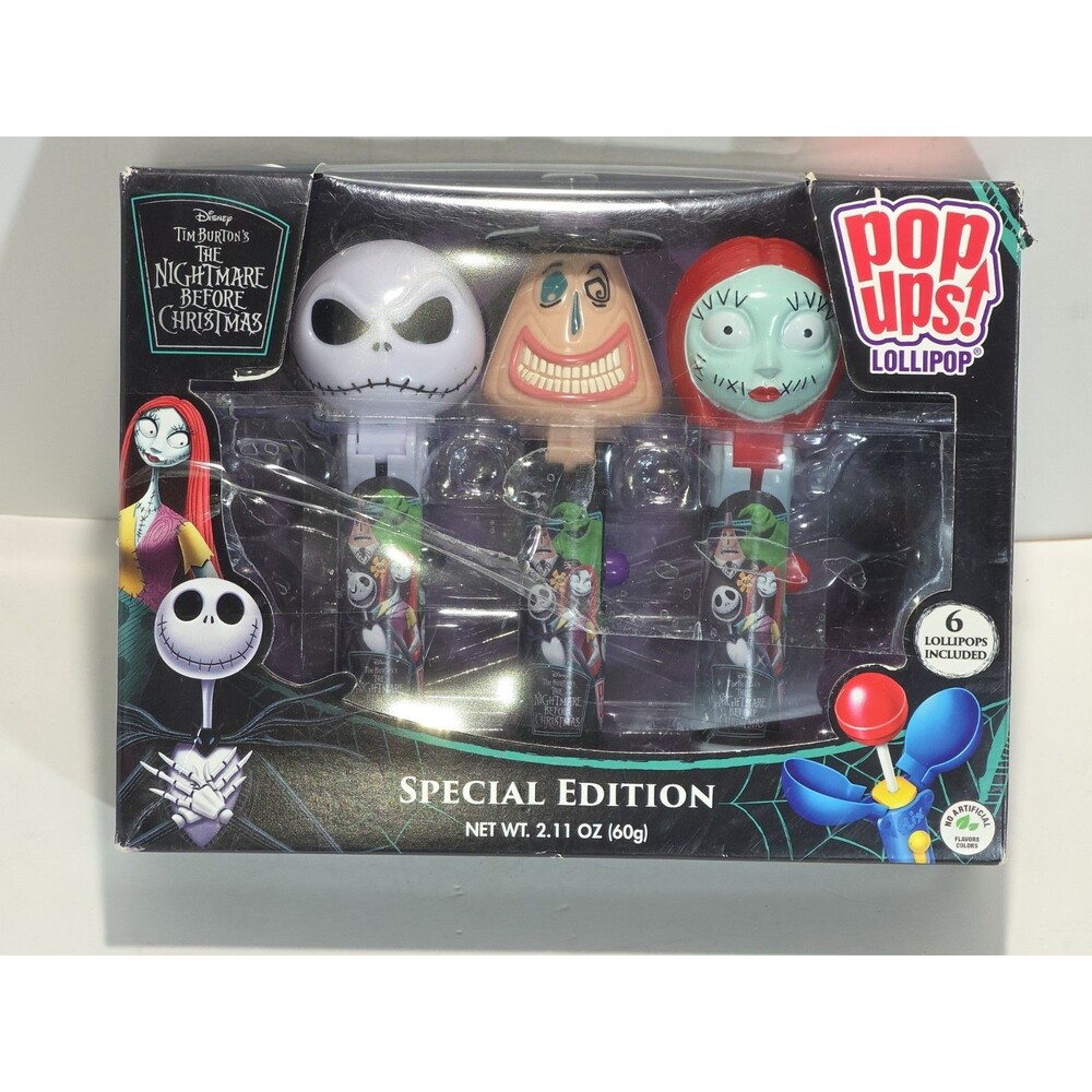 Pop-Ups Disney Nightmare Before Christmas Lollipop Tim Burton Box Set Special